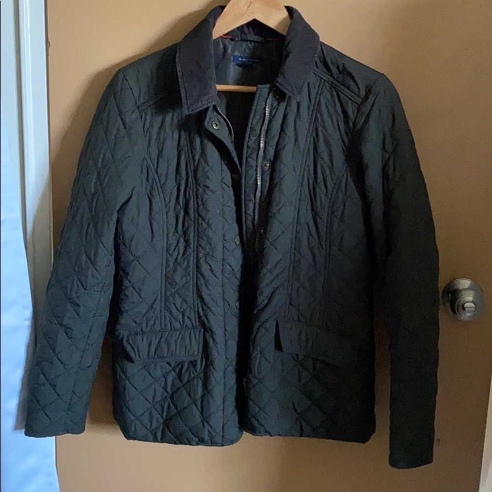 TOMMY HILFIGER Quilted button jacket